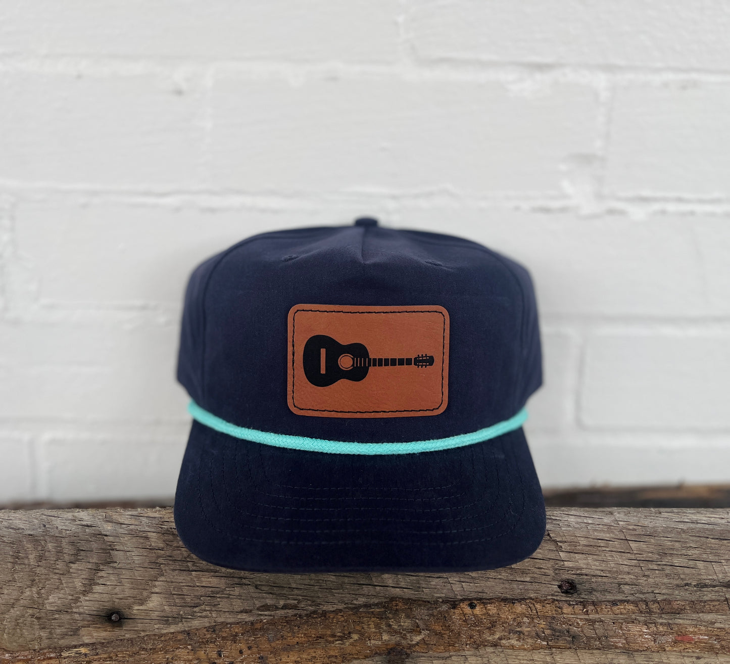 Navy Rope Guitar Hat