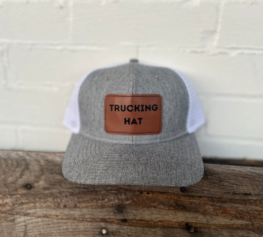 Gray Trucking Hat